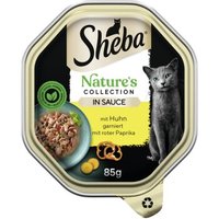 Sheba Nature´s Collection 22 x 85g in Sauce Huhn mit Paprika von Sheba