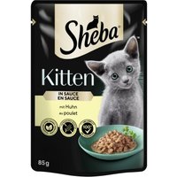 Sheba Kitten in Sauce 28x85 g Huhn von Sheba