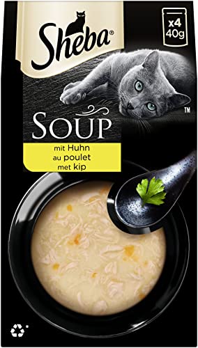 Sheba Portionsbeutel Multipack Soup mit Huhn 10 x 4 x 40g von Sheba