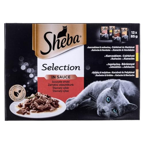 Sheba Pouch Fine Dining Cat Food 12x85g von Sheba