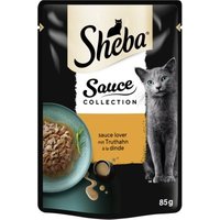 Sheba Sauce Collection Sauce Lover 28x85 g Truthahn von Sheba