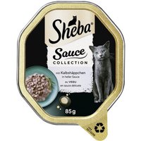 Sheba Sauce Collection 22 x 85 g mit Kalbshäppchen, Ragout / in Sauce von Sheba