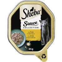 Sheba Sauce Collection 22 x 85 g Pute, in heller Sauce von Sheba