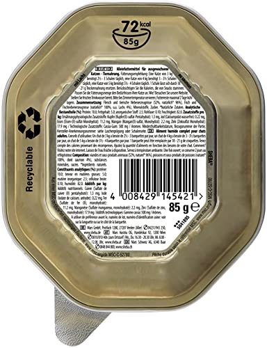 Sheba Schale Finesse Pastete/Mousse mit Lachs MSC 2 x 11 x 85g von Sheba