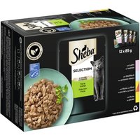 Sheba Selection in Sauce 12x85g Feine Vielfalt (MSC) von Sheba