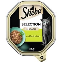 Sheba Selection in Sauce 22x85 g mit Kaninchenhäppchen von Sheba