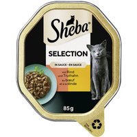 Sheba Selection in Sauce 22x85 g Rind & Truthahn von Sheba