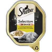 Sheba Selection in Sauce Geflügelhäppchen 22x85g von Sheba