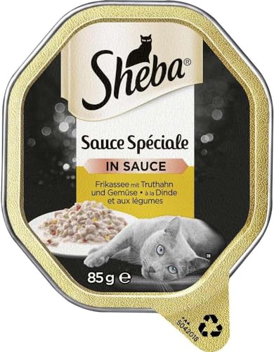 Sheba Speciale Frikassee mit Pute 22 x 85g Katzenfutter von Sheba