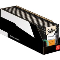 Sparpaket Megapack Sheba Varietäten Frischebeutel 56 x 85 g - Delikatesse in Gelee mit Truthahn von Sheba