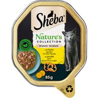 Sparpaket Sheba Nature´s Collection in Sauce 44 x 85 g - mit Huhn von Sheba