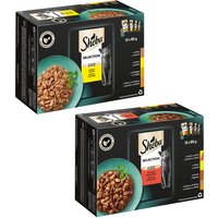 Sparpaket Sheba Varietäten Frischebeutel 48 x 85 g - Mix II (2 Sorten gemischt) von Sheba