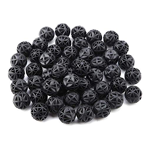 Sheens 50 Stück Kanisterfilter Bio-Balls, Biochemical Aquarium Filter für Aquarium[26mm] Filterzubehör von Sheens