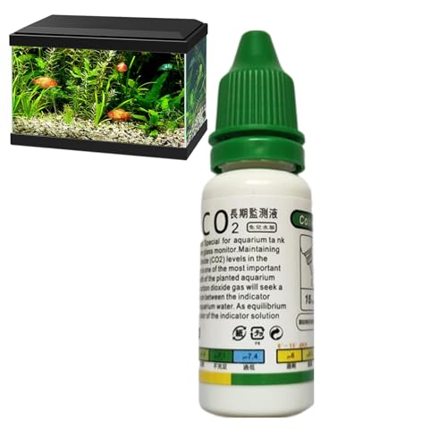 Co2 Drop Checker für Aquarium - Fish Tank Test CO2 Kit - Transparenter CO2 Drop Checker, Funktionales Aquarium Test Kit für Aquarien, CO2 System, Aquarium Tank von Shenrongtong