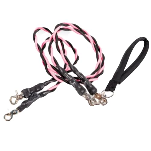 Doppel Bungee Leine, Doppelhund Leine Mit Gepolsterten Griffen, 1. Stufen Trainingswerkzeug, Elastisches Bleiseil, 360 ° Schwenk Ohne Tangles Stoßdämpfertumstier Traktionsseil Für Mittel/große Rassen Doppel Bungee Leine, Doppelhund Leine Mit Gepolsterten Griffen, 1. Stufen Trainingswerkzeug, Elastisches Bleiseil, 360 ° Schwenk Ohne Tangles Stoßdämpfertumstier Traktionsseil Für Mittel/große Rassen von Shenrongtong