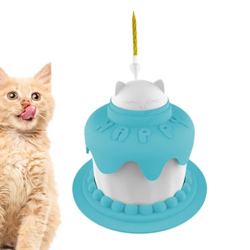 Futternapf für Hunde, Wassernapf für Hunde - Welpen-Snack-Wassernäpfe - Futternäpfe für Welpen mit lustigem Kuchenform-Design für kleine, mittelgroße und große Hunde und Katzen von Shenrongtong