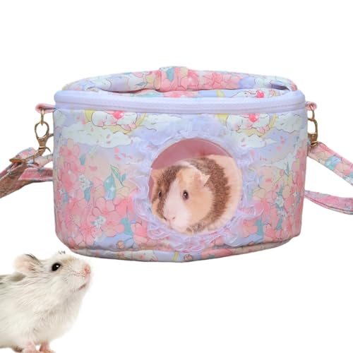 Hamster-Transport-Tragetasche, tragbare Tragetasche für kleine Tiere, wasserdicht, leicht, Käfig mit verstellbarem Schultergurt für Chinchilla, Igel, Häschen Hamster-Transport-Tragetasche, tragbare Tragetasche für kleine Tiere, wasserdicht, leicht, Käfig mit verstellbarem Schultergurt für Chinchilla, Igel, Häschen von Shenrongtong