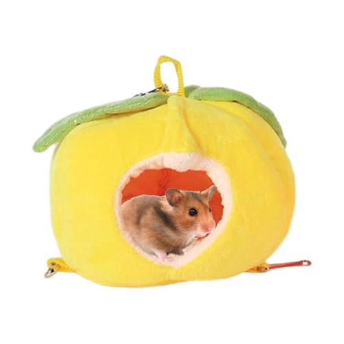 Hamsterhaus, Haustier-Winter-Hängematte, Obsthaus, Hängematte – Hamster-Schlafnest, Kleintiere, Bettzeug für Zwerghamster, Igel von Shenrongtong