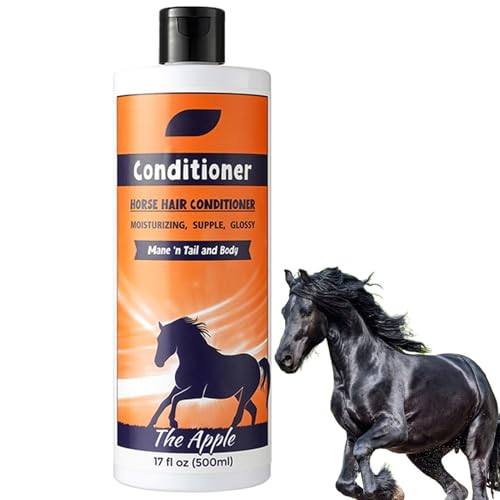 Horse Shampoo, Mähne und Heck Conditioner | Deep Nourishing Tail and Mane Shampoo 500ml Conditioner - Duschbadlösung, Mantelreiniger, Glanz, Entspannung, Schmutz und Staub abtauchen, den von Shenrongtong