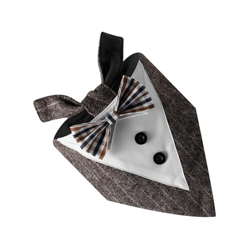 Hundehalstuch für kleine Hunde, Bandana für Hunde | Hunde-Urlaubs-Bandanas, bequemer dreieckiger Hundeschal | Hundezubehör, trendiges Haustier-Dreieckstuch für Partys, Hochzeiten, von Shenrongtong