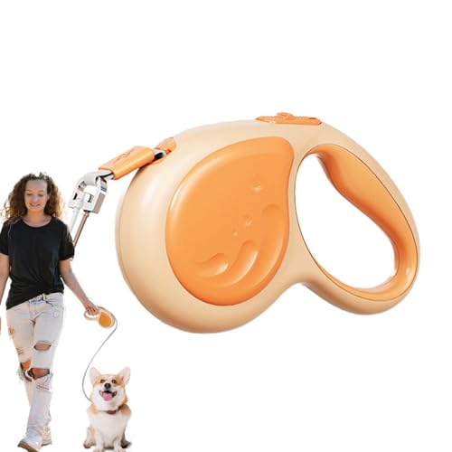 Laufleinen für Hunde,Haustierleinen für Hunde - Anti-Rutsch-Hundeleinen, strapazierfähige, einziehbare Laufleinen - Classic Lock Pet Accessories Starke Haustierleinen für kleine Hunde von Shenrongtong