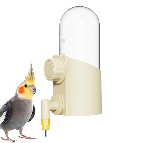 Pet Bird Water Feeder | Automatischer Käfig-Wasserspender | Tragbarer, nachfüllbarer Futterbedarf, Mehrzweck-Haustiertränke für Nymphensittiche, Lovebird von Shenrongtong