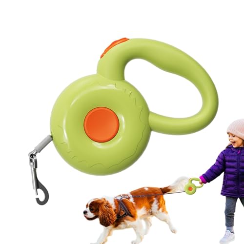 Automatischer Traktor Hundeband - Automatischer Seiltraktor | Outdoor Seile, Langes Führstrick mit Rutschfestem Griff, Einziehbarer Sicherheitsgurt für Hundespaziergänge, Haustierbedarf von Shenrongtong