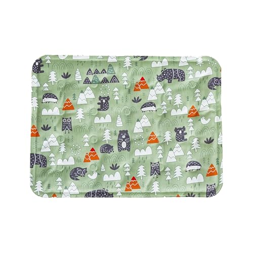 Shenrongtong Kühlkissen für Hunde,Hundekühlkissen - Bequeme Hunde-Gel-Kühlmatte, Haustier-Kühlunterlage,Rectangula Cooling Dog Pad Kühlende Haustiermatte für Zuhause, Reisen, Camping von Shenrongtong