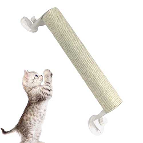 Wand-Kratzbaum für Katzen | Wand-Kratzbaum aus Sisal für Katzen – Natur Sisal Modern Katze Kratzbaum Kätzchen Kratzbaum für Katzen im Innenbereich Shenrongtong von Shenrongtong