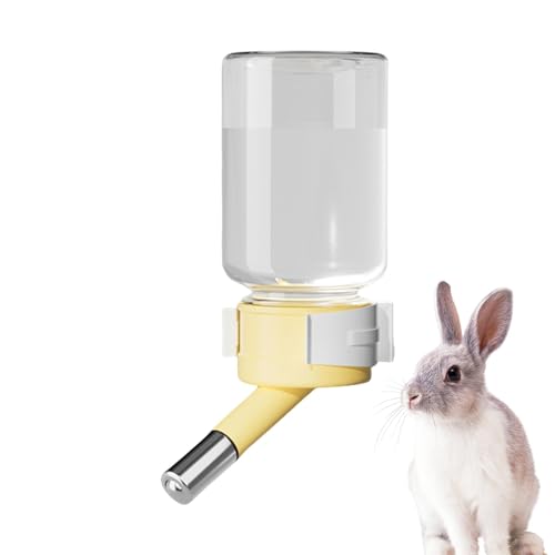 Wasserflasche für Hamster, tropft keine Rennmaus, Wasserflasche für Käfig, 80 ml Wasserflasche für Meerschweinchen, Rennmäuse, Eichhörnchen, Igel von Shenrongtong