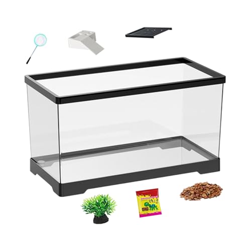 Wasserschildkröten-Tank, Reptilien-Tank-Set, Bodenablauf-Lebensraum für Amphibien, Fische, Krabben, Einsiedler, Schlange, Schildkröte, Gecko, Chamäleon, Frosch Wasserschildkröten-Tank, Reptilien-Tank-Set, Bodenablauf-Lebensraum für Amphibien, Fische, Krabben, Einsiedler, Schlange, Schildkröte, Gecko, Chamäleon, Frosch von Shenrongtong
