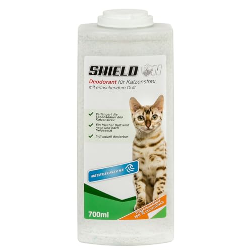 Shield On Deodorant für Katzenstreu, 700ml von Shield On