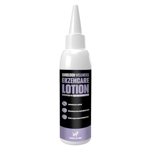 Shield On EkzemCare Lotion für Hunde, 500ml - Hautpflege ohne chemische Inhaltsstoffe von Shield On