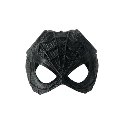 Shienfir Auffälliges Haustierzubehör, Katzengesichtskissen, Fledermaus-Avenger, Halloween-Cosplay-Hut, 3D-gedrucktes Anzieh-Requisitenkostüm für Schwarz L von Shienfir