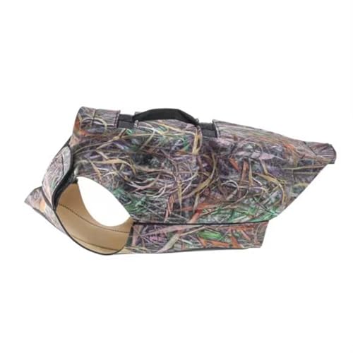 Shienfir Winter-Jagd-Hundeausrüstung, Reed-Camouflage-Hundeweste, Neopren-Hundejagdweste für Wasservögel, Entenjagd, Outdoor-Aktivitäten L von Shienfir