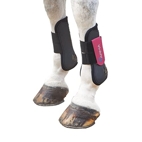 Shires ARMA Tendon Boot Cob Black/Pink von Shires