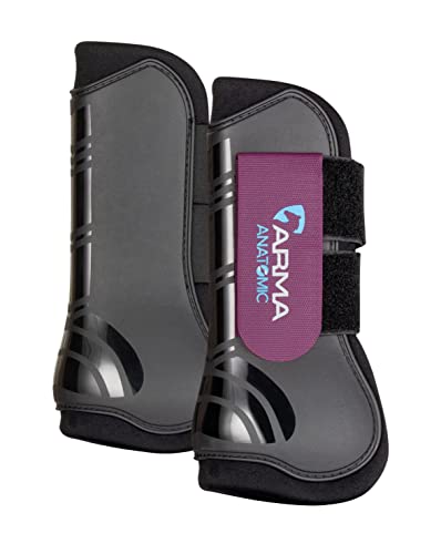 Shires ARMA Tendon Boot Cob Black/Purple von Shires