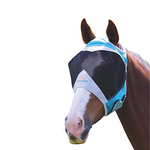 Shires Fliegenmaske No Ears Grau - Shetty - Grau von Shires