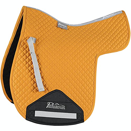 Shires Performance Numnah Cob/Full Size Mustard von Shires