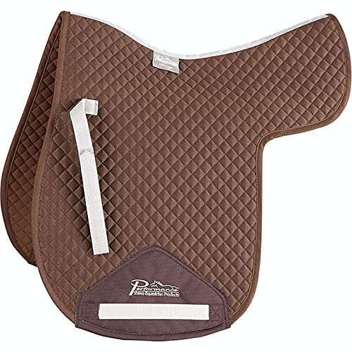 Shires Performance Numnah Pony/Cob Brown von Shires