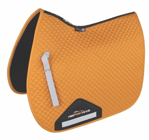 Shires Performance Saddlecloth Saddle Pad Cob/Full Size Mustard von Shires