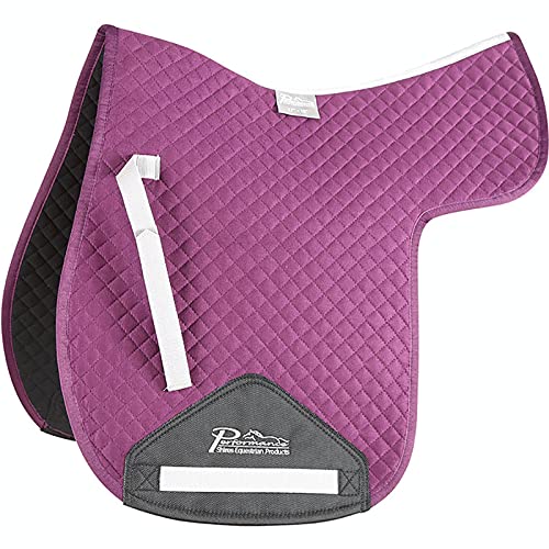 Shires Performance Suede Numnah Pony/Cob Plum von Shires