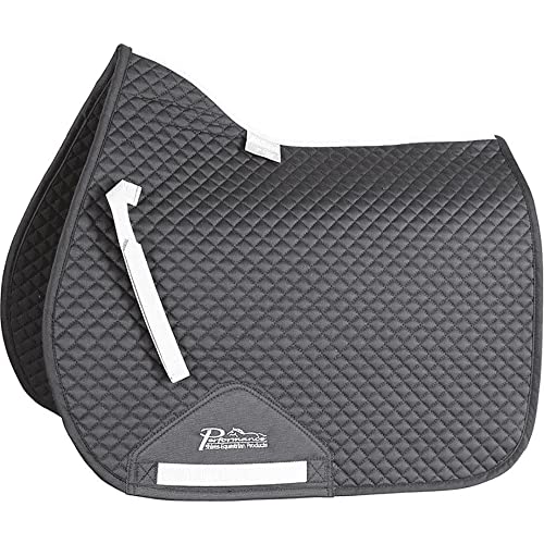 Shires Performance Suede Saddle Pad Pony/Cob Black von Shires