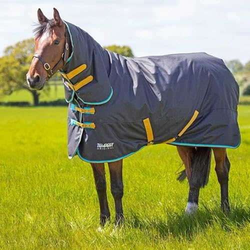 Shires Tempest Original Pferdedecke, 300 g, Schwarz, 129,5 cm von Shires