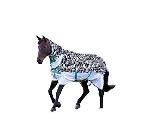 Shires Tempest Zebra Combo Fly Rug 4ft3 Zebra von Shires