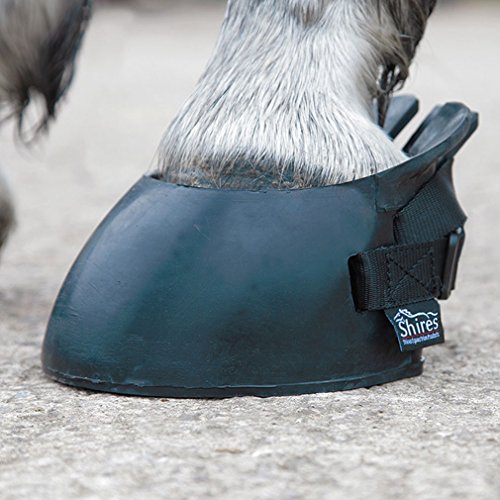 Shires Temporary Shoe Hoof Boots Medium Black von Shires