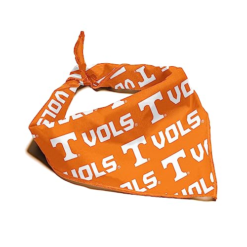 NCAA Bandana für Hunde und Katzen, offizielles Lizenzprodukt, passend für Haustiere, tolle Geschenkidee, einfach zu binden (klein, Tennessee Freiwillige) von ShopInstaPets