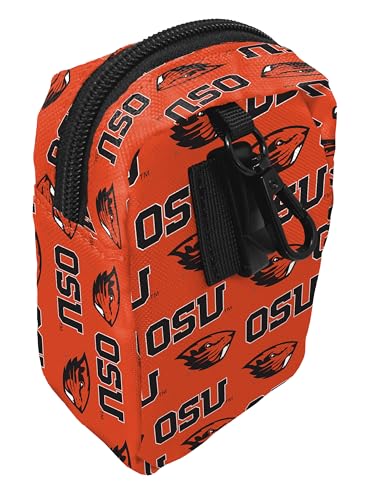 NCAA Offiziell lizenzierte Leckerli-Tasche für Welpen, mit Clip (Oregon State Beavers) von ShopInstaPets