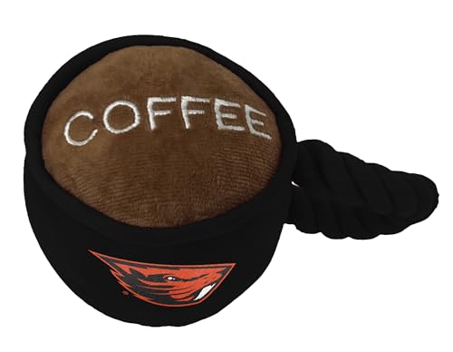 ShopInstaPets Oregon State Beavers Kaffeetasse Hundespielzeug | Seil und Quietscher Spielzeug | für alle Hunderassen | Offiziell lizenziert von ShopInstaPets