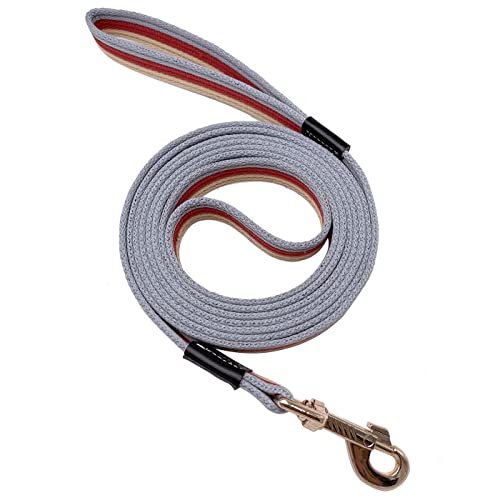 Shorven Hundeleine, weiches Baumwollnetz, Basic-Trainings-Leine, 1,8 m lang, 2,5 cm breit, Rot von Shorven